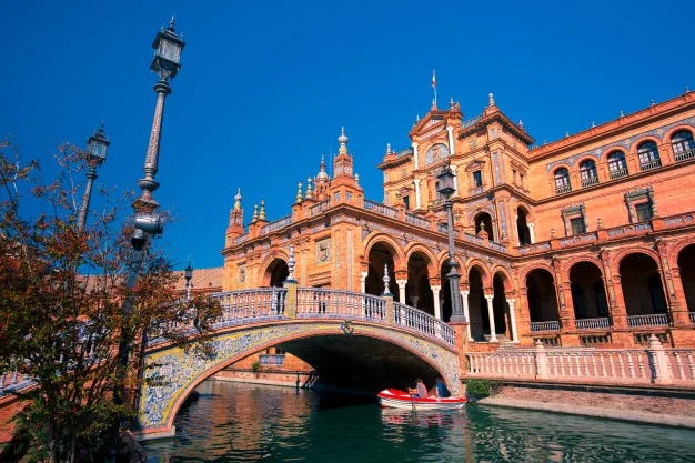 square spain bridge seville